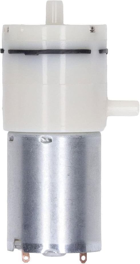 Electric Air Pump,DC Diaphragm Vacuum Pump with 90 Degree Angle Air Ports,DC 6/12/24V Micro Air Pressure Pump, Low Noise Air Pump Micro Vacuum Pum...