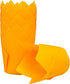 Orange color Large size Tulip Baking Cups 2-1/4"(Base diameter) x 4"(Wall height) Parchment paper baking cupcake Muffin liners, Case of 130 pcs...