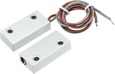 uxcell Rolling Door Contact Magnetic Reed Switch Alarm with 2 Wires for N.O. Applications MC-51...