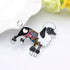 Enamel Floral Poodle Brooch Dog Pins for Backpacks Badges Clothing Bags Women Jewelry Gift...