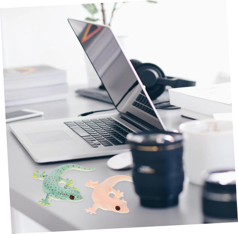 Toyvian 4pcs Simulation Lizard Model Lizard Figurines Toy Reptile Habitat Decorations Lizard Educational Toys Science Educational Prop Statues Kid...