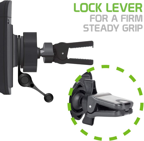 CELLET Car Cell Phone Holder Mount – Black Air Vent Phone Holder Car Stand with Adjustable Cradle for iPhone 13 Pro Max 12 11 Galaxy S21 Ultra 5G ...