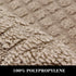 COSY HOMEER 27X18 Inch Anti Fatigue Kitchen Rug Mats are Made of 100% Polypropylene Half Round Rug Cushion Specialized in Anti Slippery and Machin...