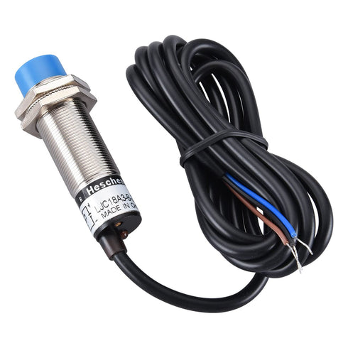 M18 Capacitive Proximity Sensor Switch Non-Shield Type LJC18A3-B-Z/AY Detection 10mm 10-30VDC 200mA PNP Normally Closed(NC) 3 Wires...