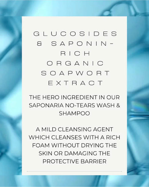 Fragrance Free Saponaria No-Tears Wash & Shampoo...