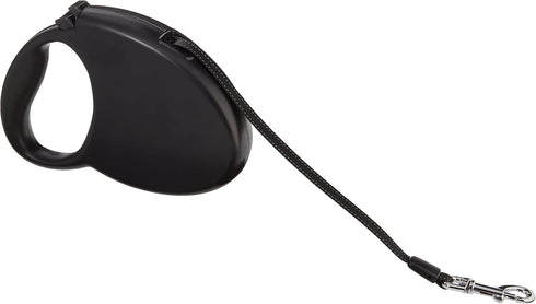 Amazon Basics Retractable Dog Leash, Large - 24ft, Black...