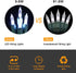Brizled Christmas Lights, 33ft 100 LED End to End Connectable Mini Christmas String Lights, 120V UL Certified Cool White Xmas Tree Light Indoor Ou...