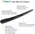 Rear Windshield Wiper Arm Blade 20825881 for Cadillac SRX 2010-2016, for Cadillac CTS 2010-2014 Back Windshield Wiper Assembly...