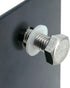 16PCS 304 Stainless Steel Post Attachment Kit,Sign Mounting Hardware,Sign Post Mounting Bolts and Nuts,Sign Post Mounting Hardware for U Channel P...