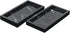 Bathroom Vanity Tray: Toilet Tank Tray Black Marble Bathroom Tray Countertop and Vanity Tray Resin Tray Vlack Vanity Tray...