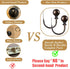 KAMANINA Decorative Curtain Drapery Holdbacks, Bronze Round Finials Window Curtain Holdbacks(1 Pair/2 Pack, Small)...