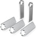 ABLAZE 8GB Flash Drive 5 Pack, Metal USB 2.0 Thumb Drives with Keychains USB Stick Pendrive (Sliver)...