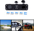 Cllena Triple Function Dual USB Charger + Blue LED Voltmeter + 12V Outlet Socket Panel Jack Marine for Digital Devices Mobile Phone Tablet...