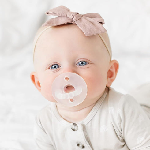 Ryan & Rose Cutie PAT Pacifier Teether (Stage 2, Clear)...