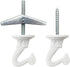 GoodtoU 10 Sets Ceiling Hooks Heavy Duty Swag Hook with Hardware for Hanging Plants Ceiling Installation Cavity Wall Fixing White...