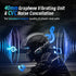 Motorcycle Helmet Bluetooth Headset, Outdoor Wireless Bluetooth 5.3 Headphone Speakers Noise Cancellation Intercom Communication Systems with IPX6...