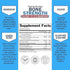 Bone Strength Supplement with Calcium Magnesium Vitamin D3 K2 Zinc (60 Day Supply) 8 Bone Building Nutrients for Bone & Muscle Support - High Abso...