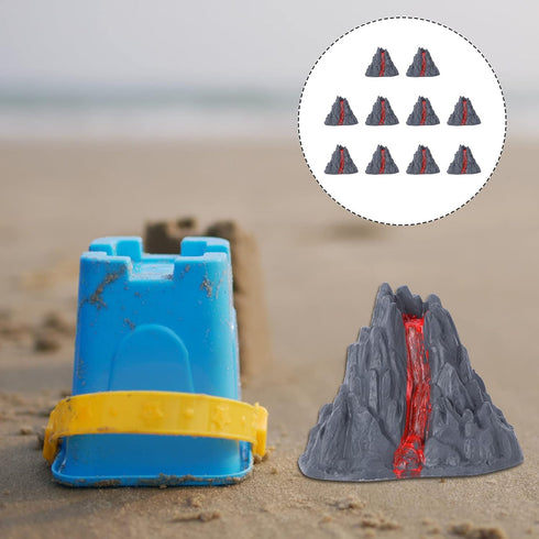 Toyvian 10pcs Volcano Toy volcano kit volcano toy birthday party supplies Volcanic Eruption Model...