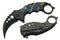 SZCO Supplies 300539-BL Dragon Liner Lock Curved Blade Folding Karambit Knife, Blue, 7" Length...