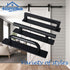 HOMOTEK 4 Pack Self-Adhesive Sliding Closet Door Handles Instant Self-Stick Cabinet Drawer Handles, Stick-On Kitchen Cabinet Pulls Furniture Handl...