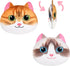 14 Inches Cat Plush Pillow: Cute Front and Back Reversible Design, Soft Stuffed Animal, Ideal Gift for Kids and Adults...