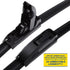 24inch + 18inch Windshield Wiper Blades for My Car Universal J/U Hook Front OEM Quality Automotive Replacement Blades...
