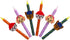 PAW Patrol Birthday Cake Candles | 6 Birthday Candles for Cake Decorations, Red, Pink, Blue Candles Featuring Chase, Marshall, Skye | Cake Toppers...