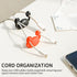4PCS Crab Cord Organizer Cable Clips, USB Cable Organizers for Home Office Desk, Self-Adhesive Cable Holder,Wire Organizer & Decor...