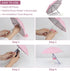 2 PCS Phone Umbrella for Sun with Suction Cup Stand, Sun Shield with Suction Cup Mount Phone Holder Anti-Refection Block Glare, Creative Outdoor C...
