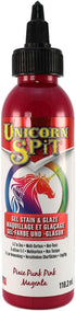 Unicorn SPiT 5770001 Gel Stain and Glaze, Pixie Punk Pink 4.0 FL OZ Bottle...