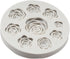 Rose Flower Silicone Mold Flower Fondant Chocolate Candy Molds For Flower Cake Decoration Cupcake Topper Sugar Craft Polymer Clay Gum Paste...