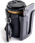 Bike Cup Holder Handlebar with Cell Phone Keys Holder Bicycle Drink Beer Holder Black...
