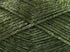 Glam Universe Metallic Shine Fuzzy Wool Nylon Blend Yarn 100 Grams, 250 Yards - Green, Black......