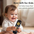 Baby TV Remote Control Toy with Light and Sound, Early Educational Music Toy with English/French/Spanish, Gift Toy for 6 Months+...