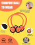 8 Pack Kids Headphones Bulk for Classroom School Students Children Teens Boy Girl (8 Mixed Colors)...