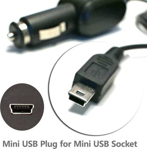 EDO Tech 10 Ft Mini USB Car Charger Cord for Uniden Bearcat Radio Scanner BCD160DN BC125AT BC75XLT BCD325P2 BCD436HP Homepatrol-2......