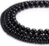 Natural Black Onyx Stone Round Loose Semi Gemstone Beads for Jewelry Making 10MM 38PCS...