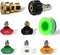 Pressure Washer Nozzle Tips, 5 Pack Tip Attachments Multiple Degrees Nozzles For 1/4 Inch Power Washer Wand, 4000 PSI 2.5 GPM, Quick Connect Fitti...