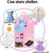 Dance Garment Bags with Accessory Pockets 40" Girls Dance Costume Garment Bag Girls Hanging Clothes Storage Cover For Dancers Travel Storage...