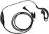 abcGoodefg 1 Pin 2.5MM Walkie Talkie Earpiece Headset with Mic PTT, G Shape Two Way Radio Earpiece compatible with Motorola Radios Cobra Talkabout...