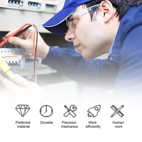 Fielect Voltage Tester Screwdriver, Contact Voltage Tester Pen Light Circuit Tester Voltage Detecter Pen Electric Test Pen Screwdriver 3.5mm Dual ...