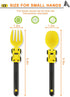 Construction Toddler Utensils - Toddler Forks and Spoons - Kids Spoon and Fork Set - Suitable for Kids Utensils - Baby Utensils, Portable Utensils...