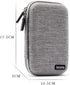 Hard Shell Diabetic Supplies Bag Carrying Case Organizer For Diabetes Testing Kit, Blood Glucose Monitor Kit with Meter, Blood Sugar Test Strips, ...