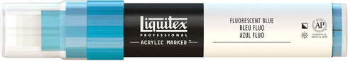 Liquitex Professional Wide Paint Marker, Fluorescent Blue...