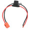 Battery Wire Harness Connector Compatible with Ride On Vehicle with red 2 pins Connector, 12 Gauge Wire with 40Amp Replaceable Fuse...