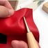 Leather Sewing Awl Wood Handle Drillable Awl Pin Punching Hole Maker Stitching Overstitch Sewing Awl Kit...