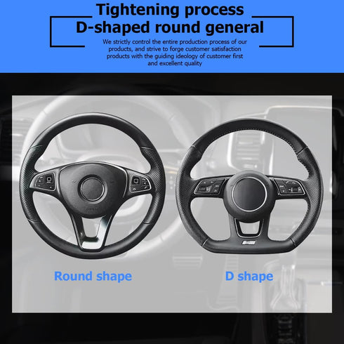 Bling Leather Steering Wheel Cover, Colorful Rhinestones Elastic Steering Wheel Protector, PU Soft Leather with Crystal Diamond, Sparkling Car Acc...