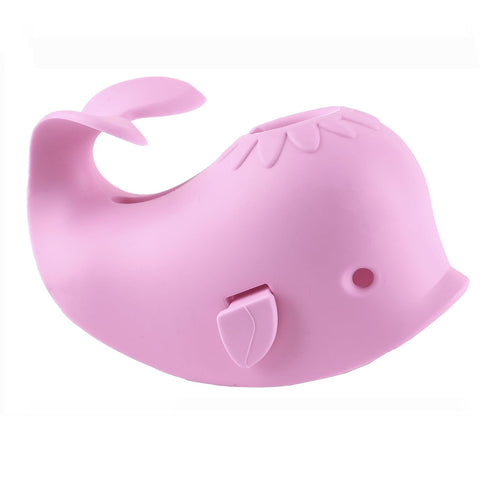Bath Spout Cover for Bathtub - Protects Baby from Bumping Head During Bathing Time Baby Faucet Cover Universal Faucet Protective Cover Whale Desig...