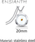 ENSIANTH Faith Jewelry with Faith All Things are Possible Mustard Seed Pendant Mustard Seed Necklace for Women Girls...