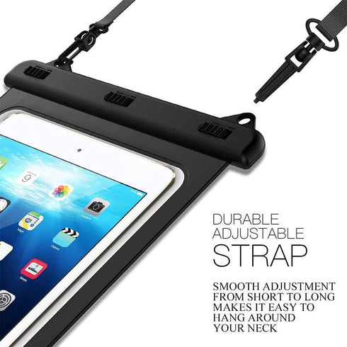 10.5 inch Waterproof Tablet Case, Tablet Dry Bag for iPad Pro 10.5, iPad 2020 10.2, New iPad 9.7, iPad Air 3, Air 2, Galaxy Tab A 9.7 / S6 / S7, K...